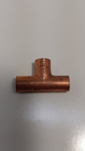 1/4-inch CxCxC Copper Tee Fitting