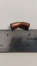 1/4-inch CxC Copper 45 Degree Elbow Fitting