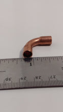 1/4-inch CxC Copper Long Radius 90 Degree Elbow Fitting