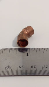 3/8-inch CxC Copper 45 Degree Elbow Fitting