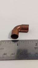 3/8-inch CxC Copper Short Radius 90 Degree Elbow Fitting